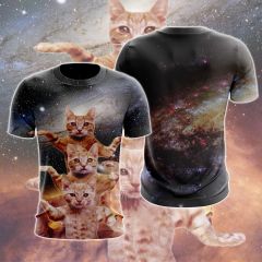 Cute Cats Funny Combination T-Shirt