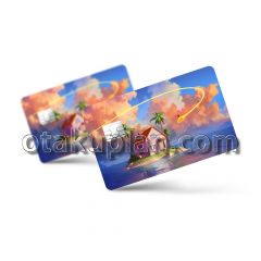 Dragon Ball Kame House Credit Card Skin