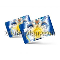 Dragon Ball Vegeta Final Flash Credit Card Skin