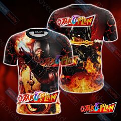Mortal Kombat Scorpion New Look Unisex 3D T-shirt