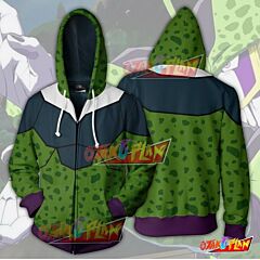 DRAGON BALL Z - Super Perfect Cell Cosplay Hoodie