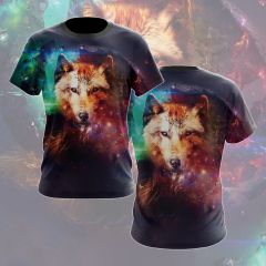Wolf Broken Star T-shirt