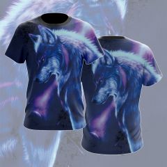 Wolf Universe Planet T-shirt